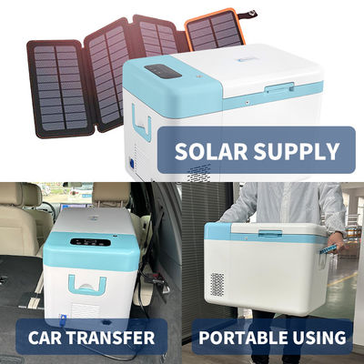 Portable 12V/24V Compact Freezer Refport Ultra Low-86 Laboratory Refrigerator Equipment