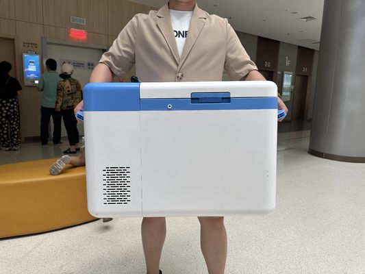 25L Deep Freezer for Samples Stored at -86 Degrees He Refrigerant and Manuel Defrost Type